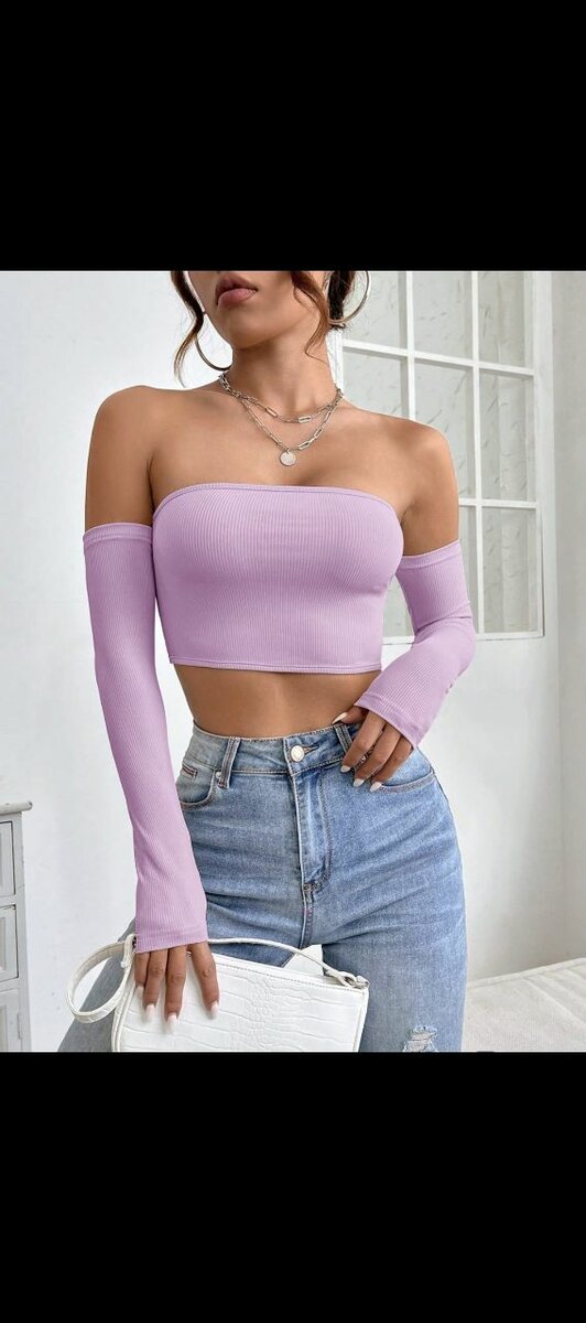 Haut Épaules Dénudées Femme