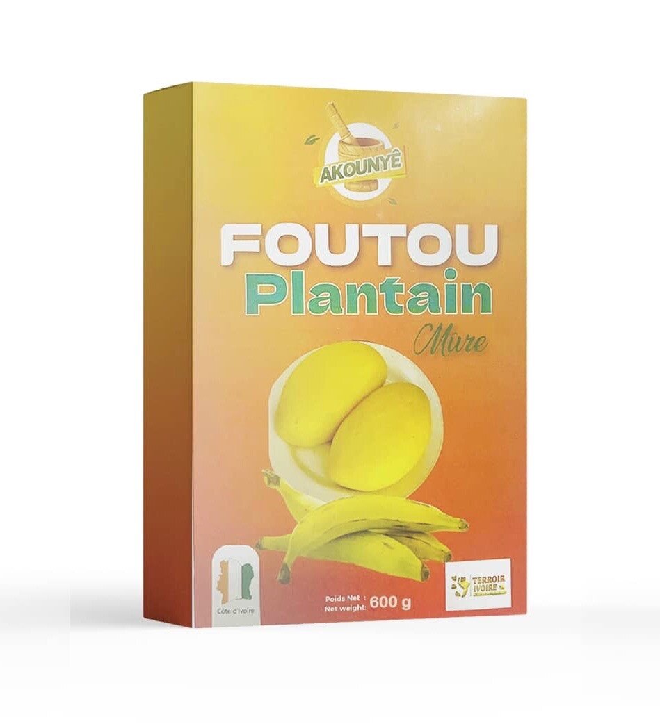 Poudre de foutou banane akounyê