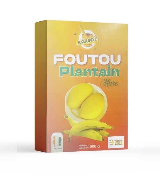 Poudre de foutou banane akounyê