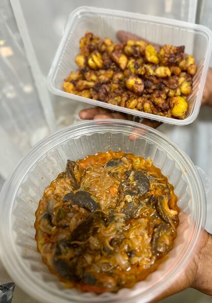 Délices variés à emporter