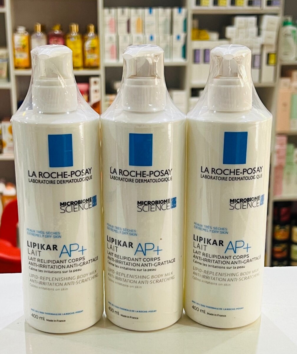 La Roche Posay Lipikar Syndet Ap + Soothing body milk