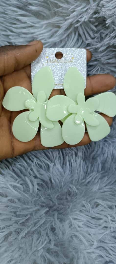 Boucles d'oreilles fleurs