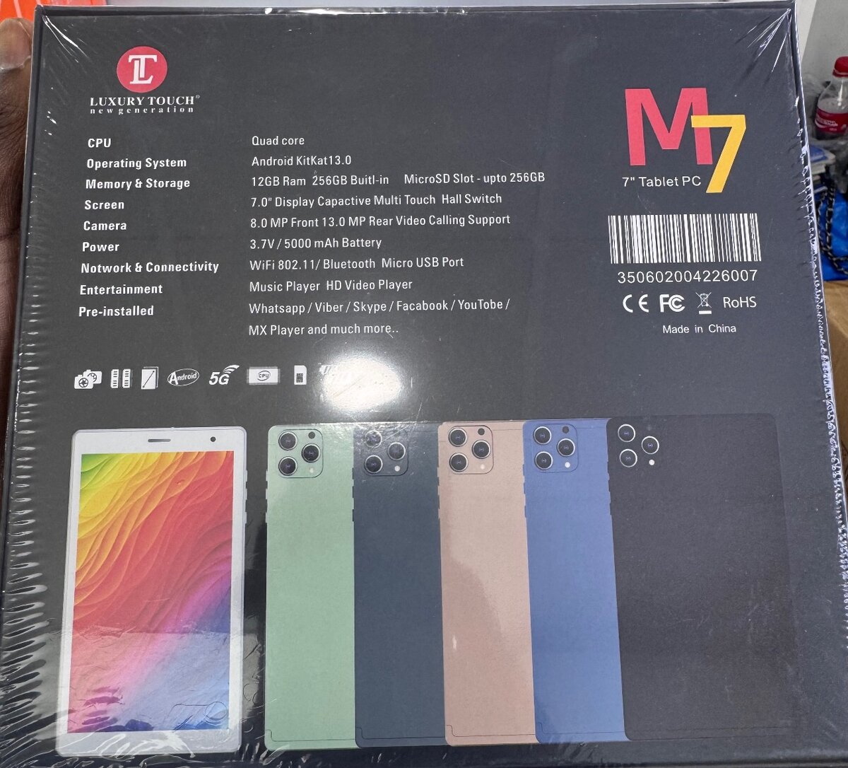 Tablette PC Luxury Touch 7"