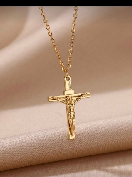 Collier croix pendentif