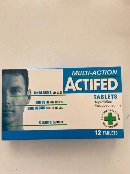Actifed multi-Action( cold)