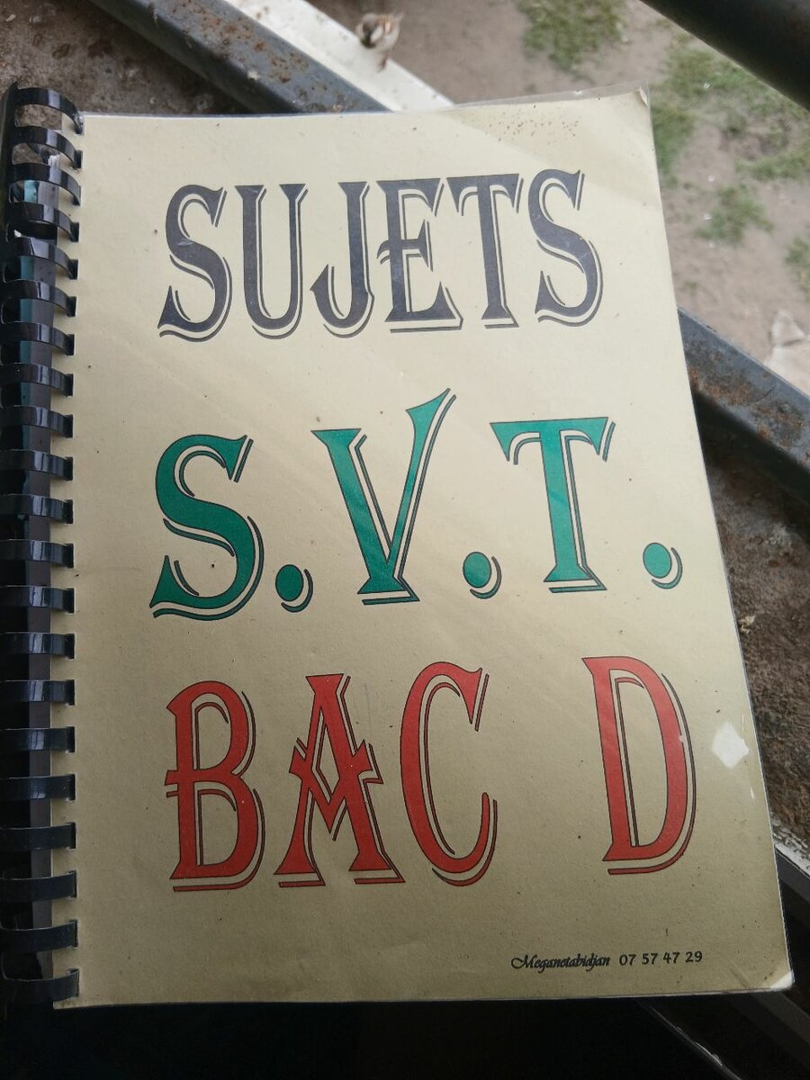 Sujets SVT BAC D
