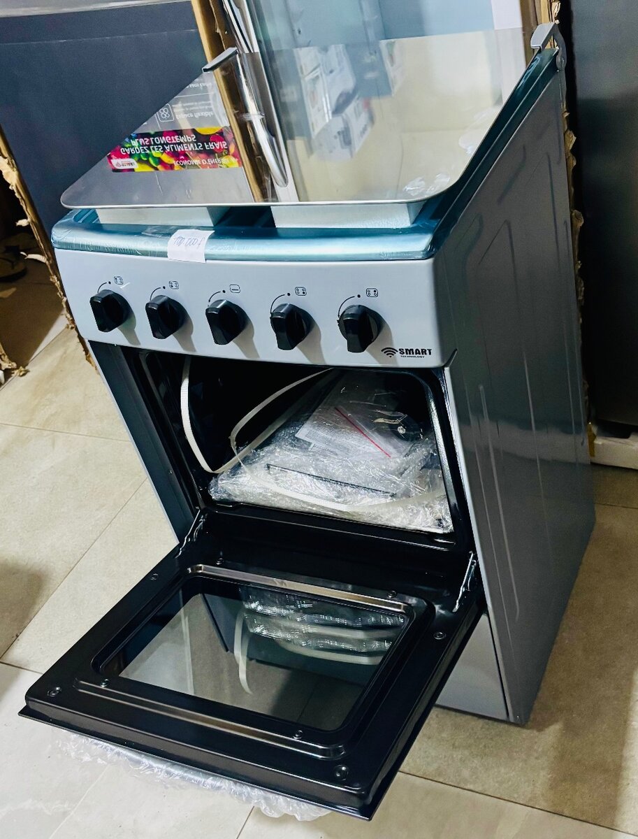 GAZINIERE SMART TECHNOLOGY 4 FEUX AVEC FOUR