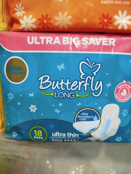 Butterfly Long Ultra Thin Long 18 pads