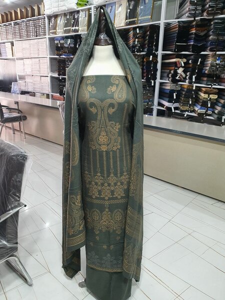 Woolen pashmina suit