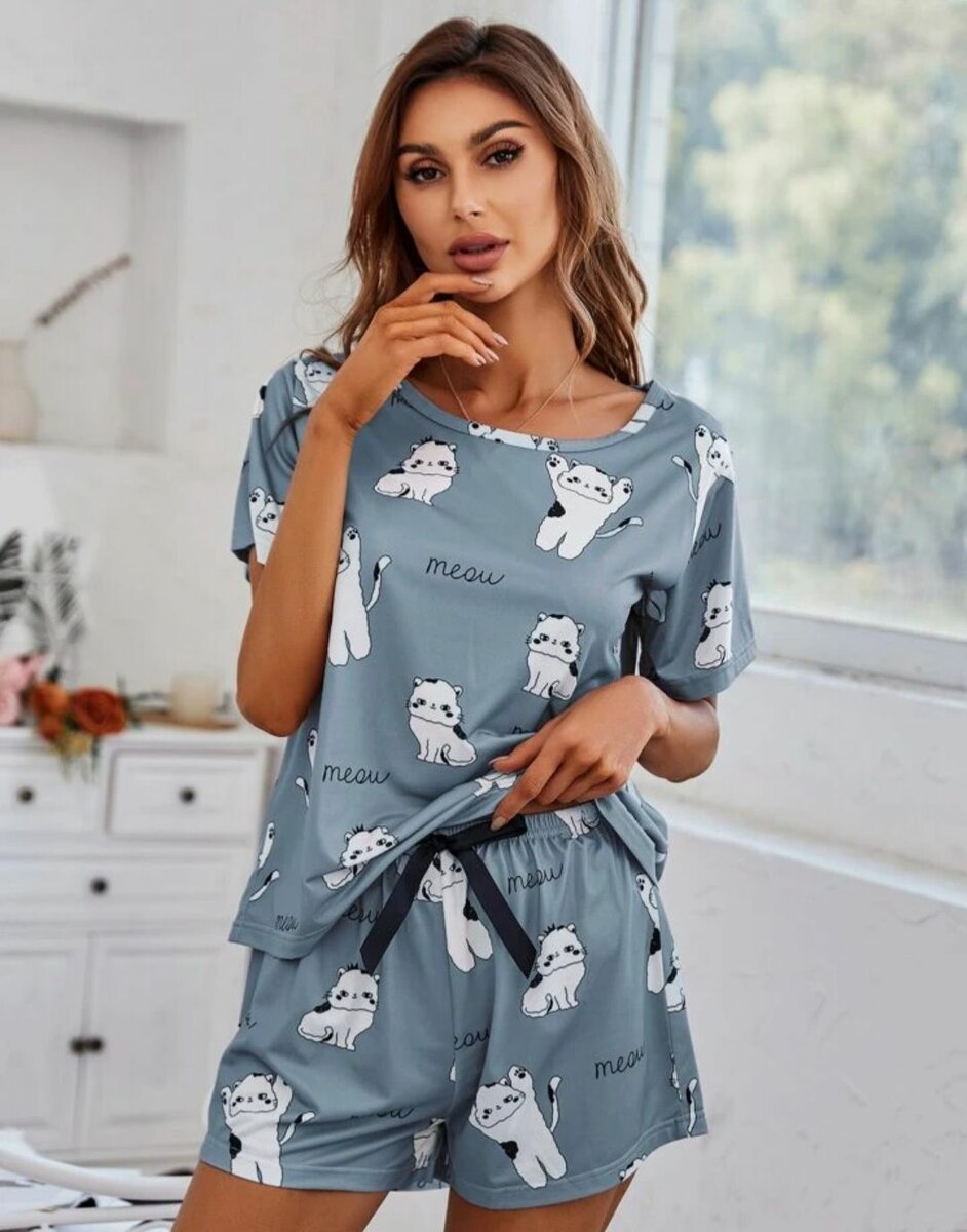Ladies Cute Pyjamas Set