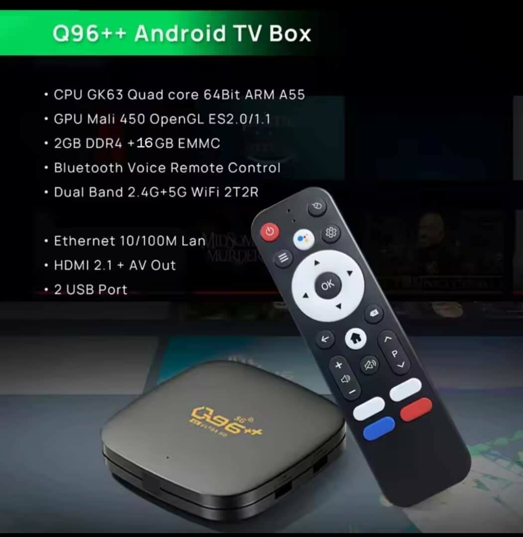 Android TV Box Q96++ 2GB/16GB
