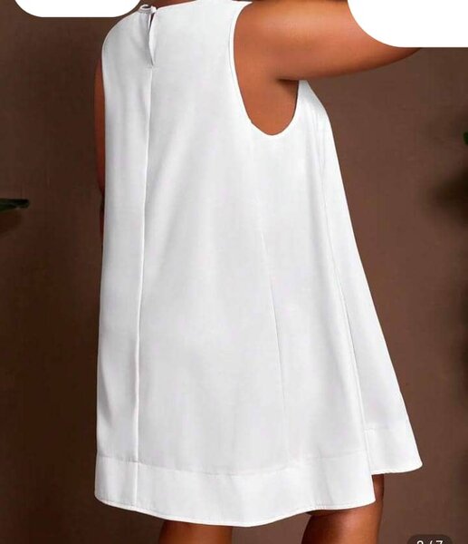 Robe d'été à épaules nues