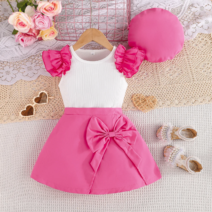 Ensemble enfant avec nœud