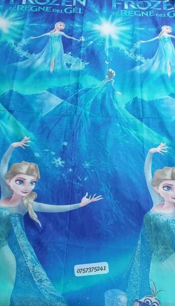 Draps enfant motif personnage