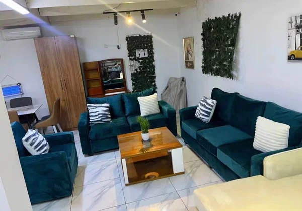 Salon en velours élégants