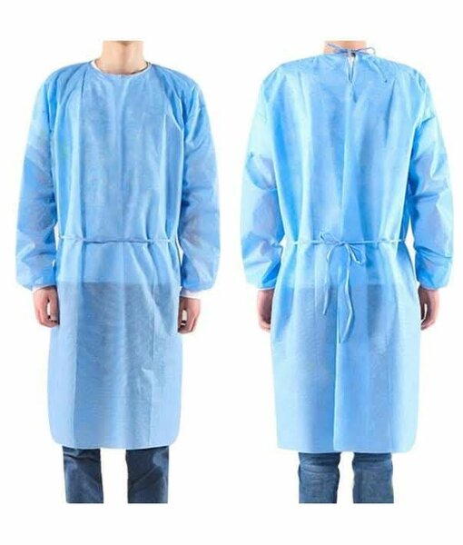 Blouse Médicale Jetable Bleue