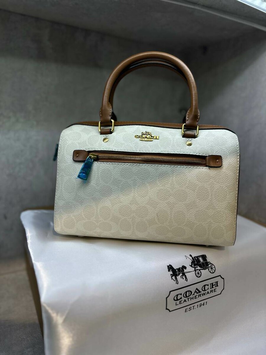 Coach premium кожа