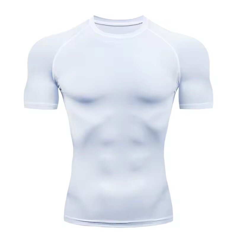 T-Shirt de Sport Ajusté Homme