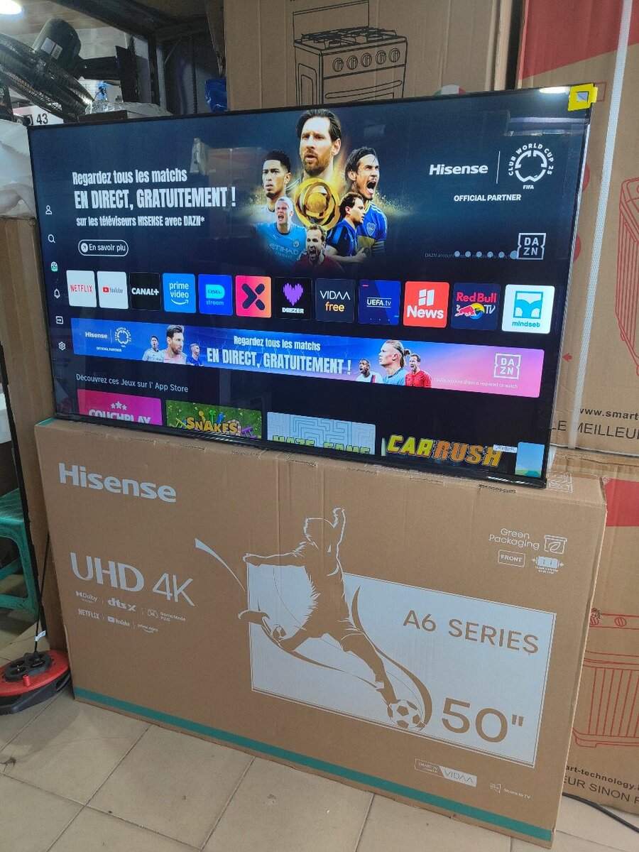 Téléviseur Hisense UHD 4K 50''