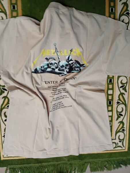 T-shirt Metallica Rock Homme