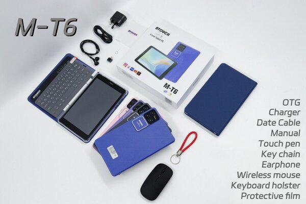Tablette M-T6 avec accessoires