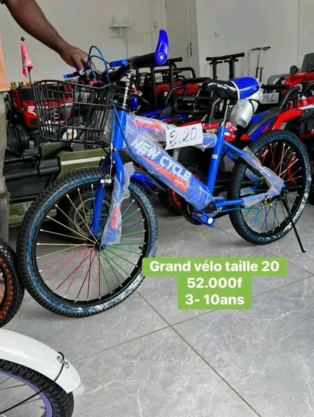 Vélo Enfant 3-10 ans Taille 20