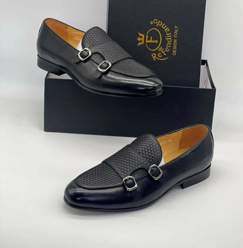 Purely leather fashion shoes