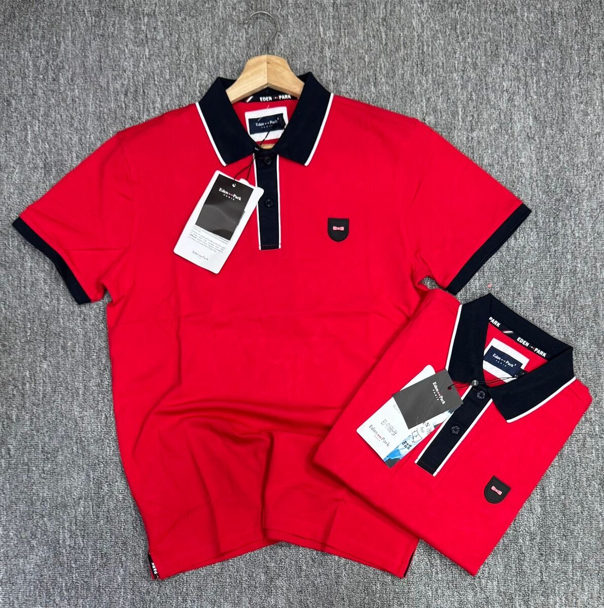 Lot de polos élégants pour hommes