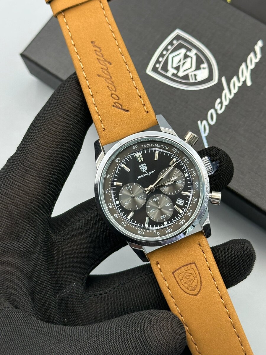 Montre Homme Chronographe Élégant