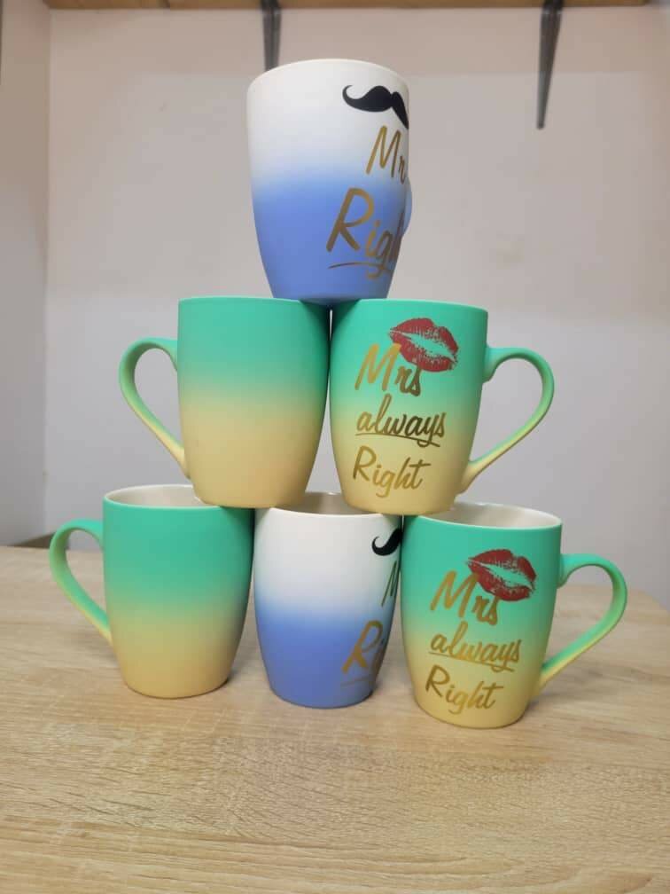 Belle tasse 6 pièces