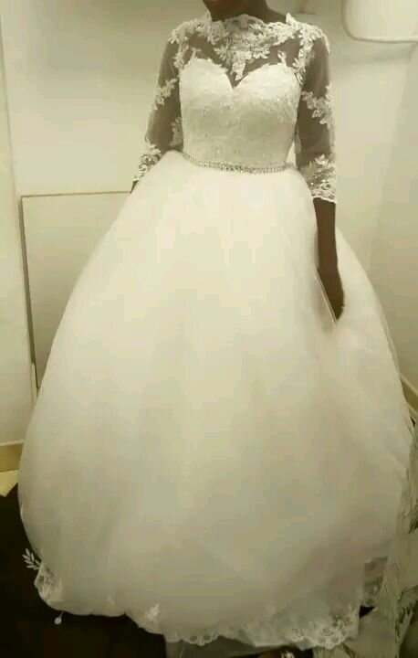 White Wedding dress for sale