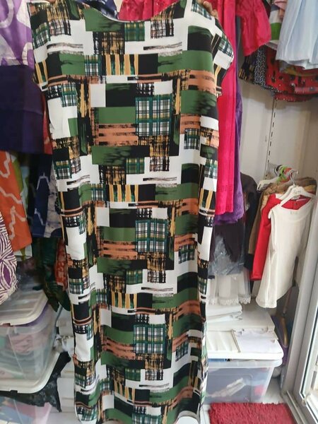 Robe élégante imprimée