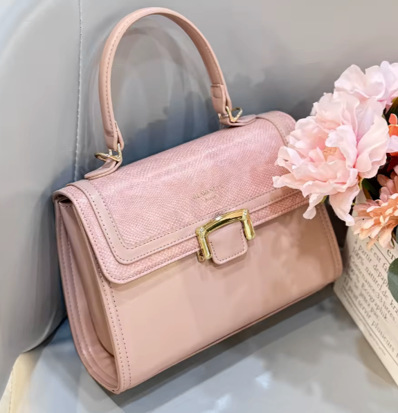 Sac à main femme élégant rose