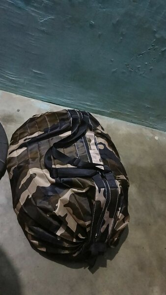 Sac de sport pliable camouflage