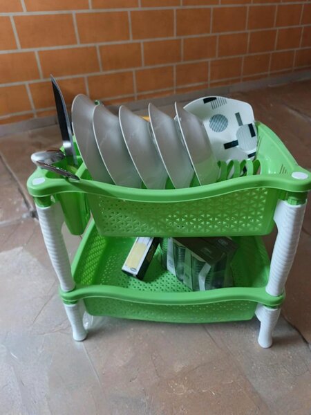 Complet Égouttoir + vaisselle