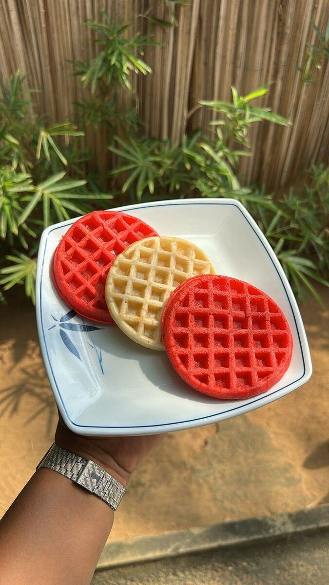 Gaufres Multicolores Gourmandes