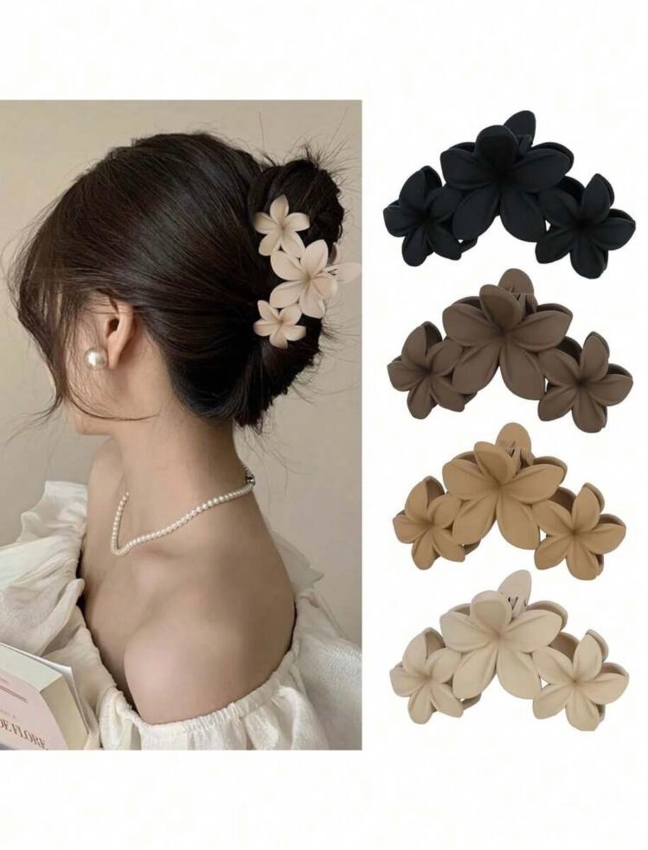 Pince à cheveux en fleur