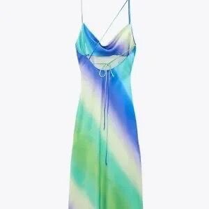 Robe Crayon Dégradé Élégante