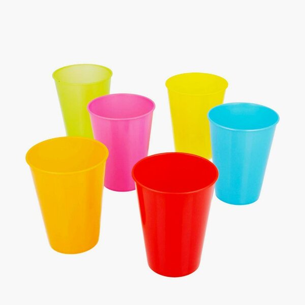 Colorful Plastic Cups