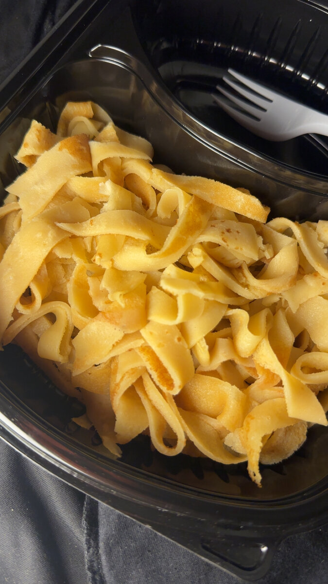 Tagliatelles au chocolat