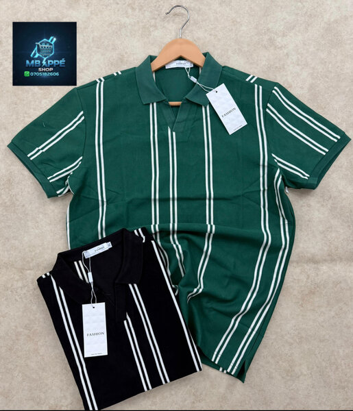 Polos à Rayures Chic