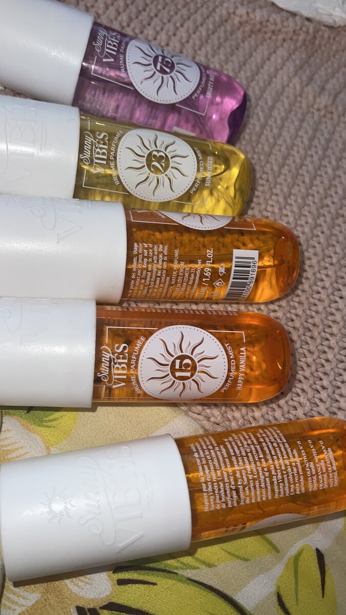 Brumes parfumées Sunny Vibes