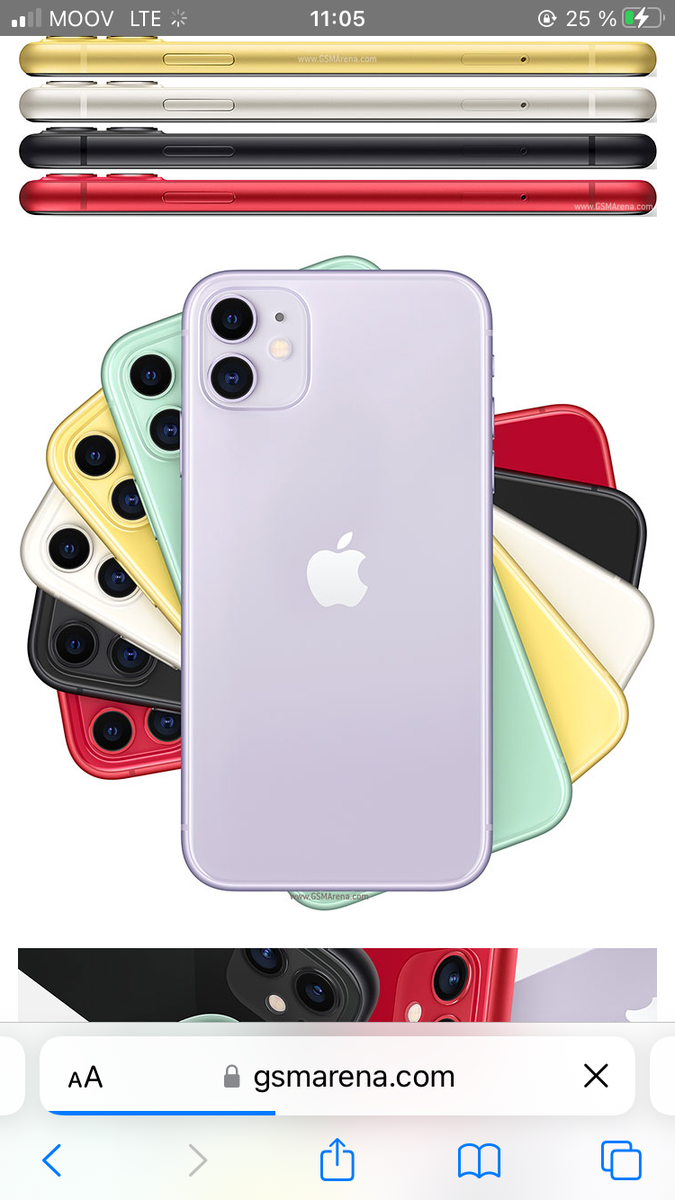 Apple iPhone 11 - Multicolore