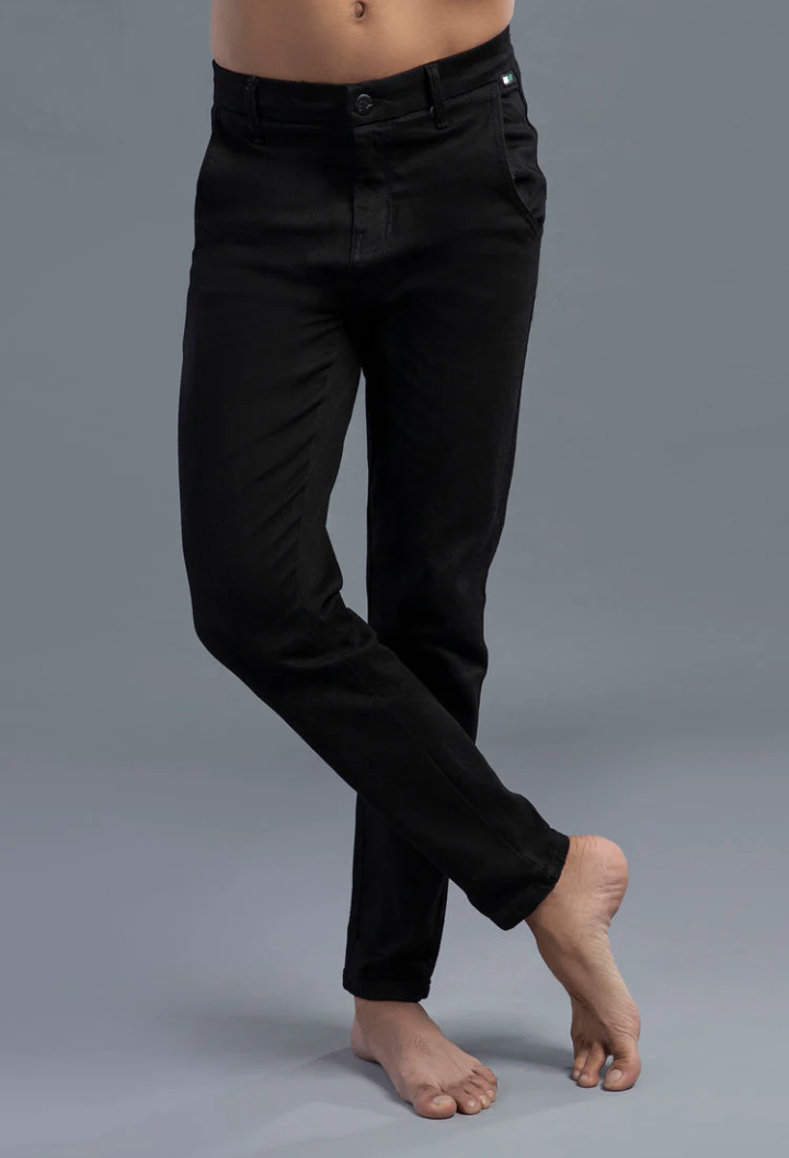 Black jeans pant