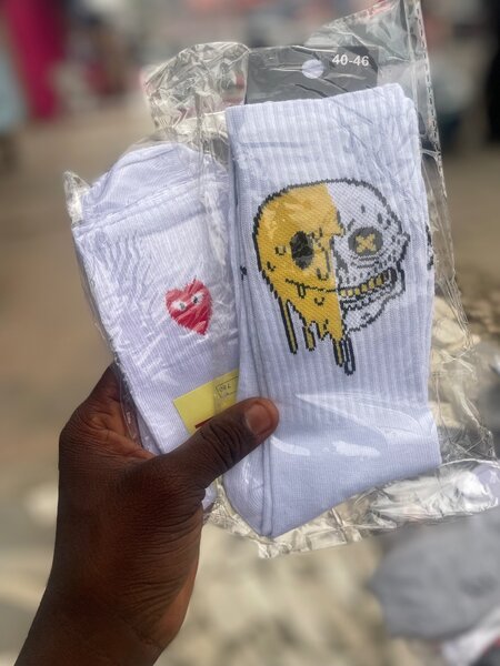 Chaussettes unisexes imprimées