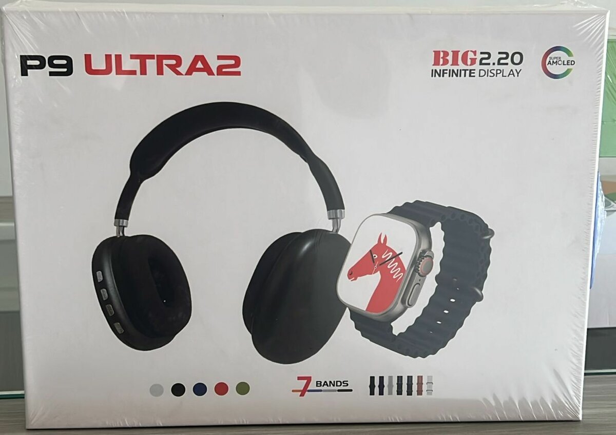 Montre et casque P9 Ultra2