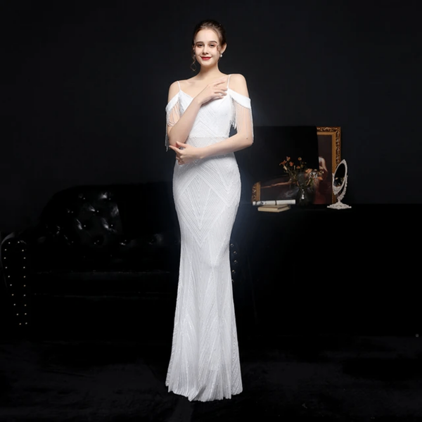 Robe de soirée, marié glamour