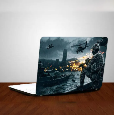 Call Of Duty Laptop Back Skin Sticker-Laptop Back Skin-Laptop Skin Vinyl Sticker Decal, 14.6 15 15.4 15.6 inch Laptop Skin Sticker Cover For All Laptops