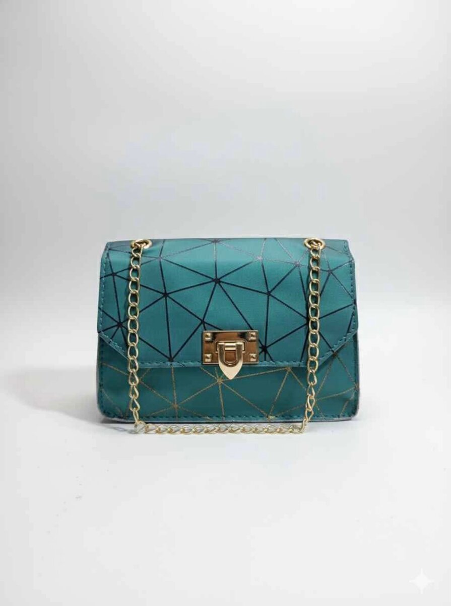 Sac à main chic géométrique