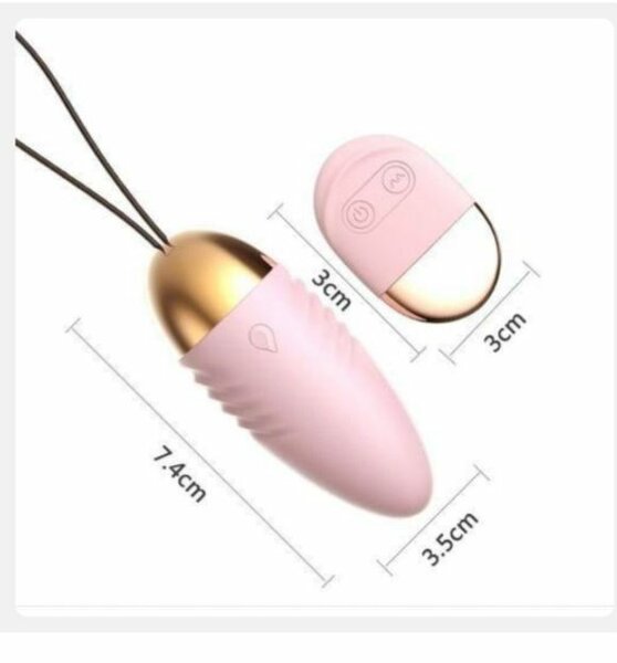 Oeuf vibrant avec télécommande